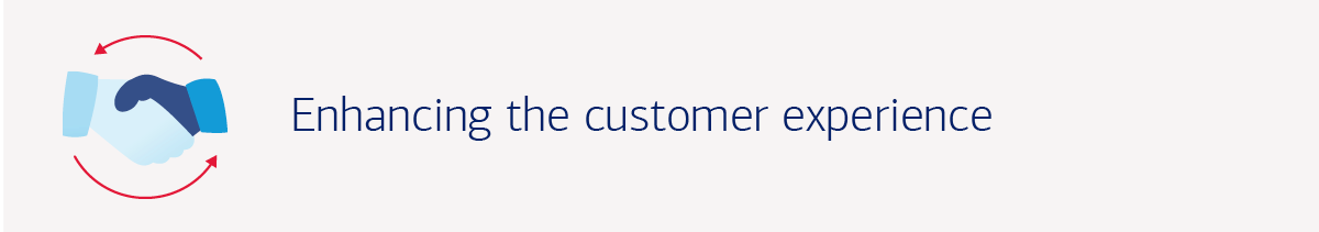 Enhancing the customer experience
