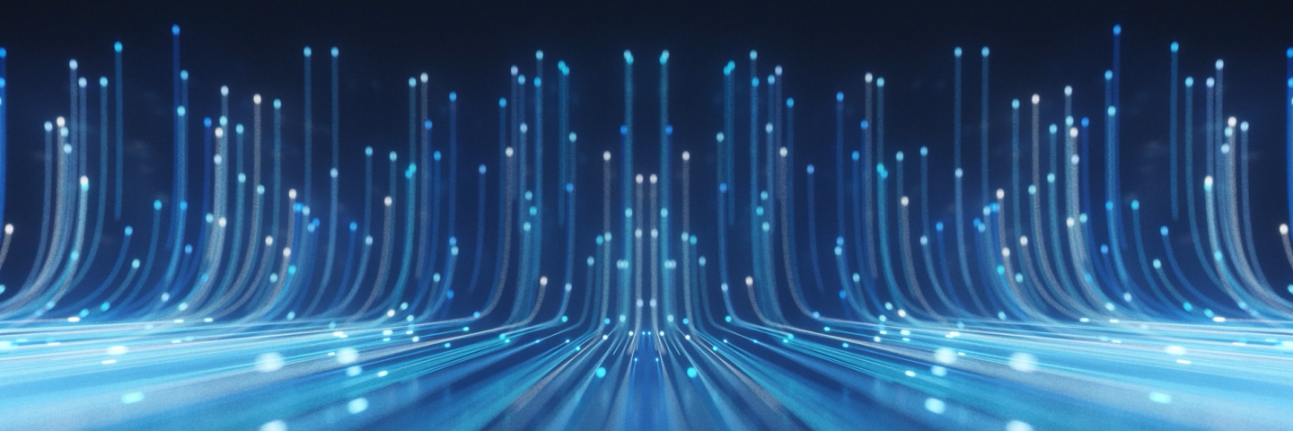 Abstract image with points of lights