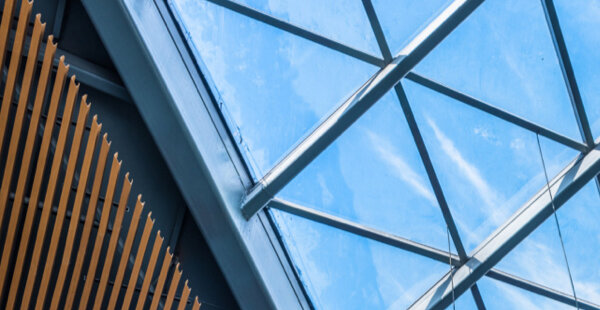 Detail shot of modern architecture