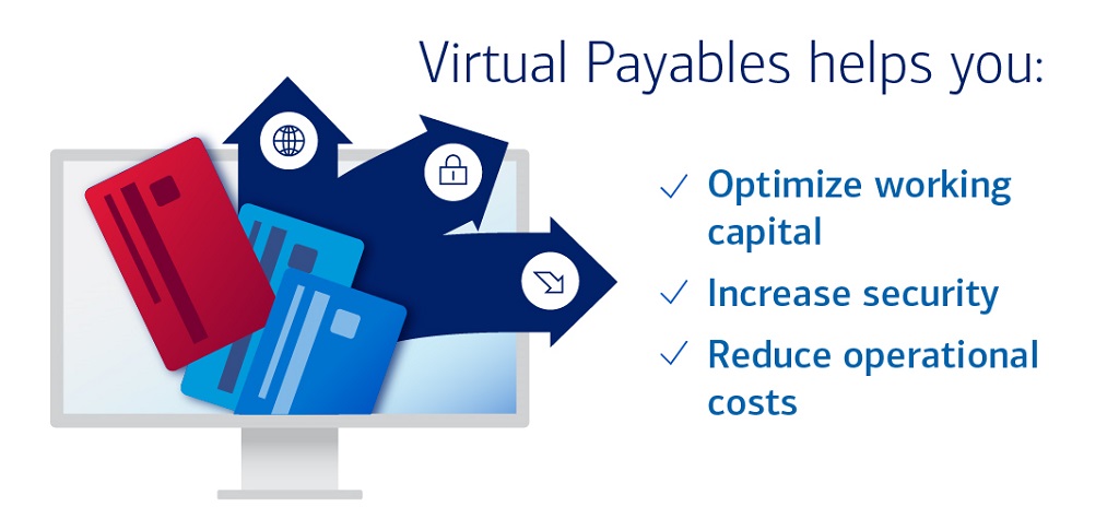Virtual Payables helps you optimize working capital, increase security and reduce operational costs.