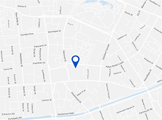 Map of Bank of America in Ireland
