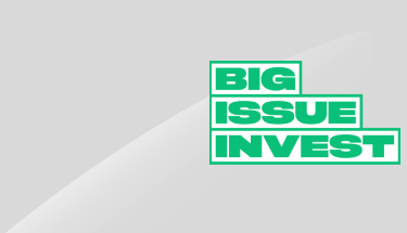 Helping to create jobs: Logo of Big Issue Invest 
